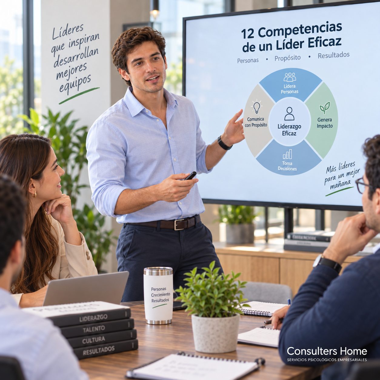 12 Competencias de un Líder Eficaz