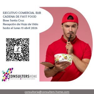 EJECUTIVO COMERCIAL CANAL B2B